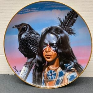 Spirit of the Black Crow from The Franklin Mint Drcor Plate